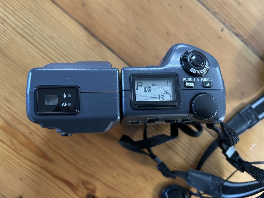 Nikon Coolpix 995 a funcionar