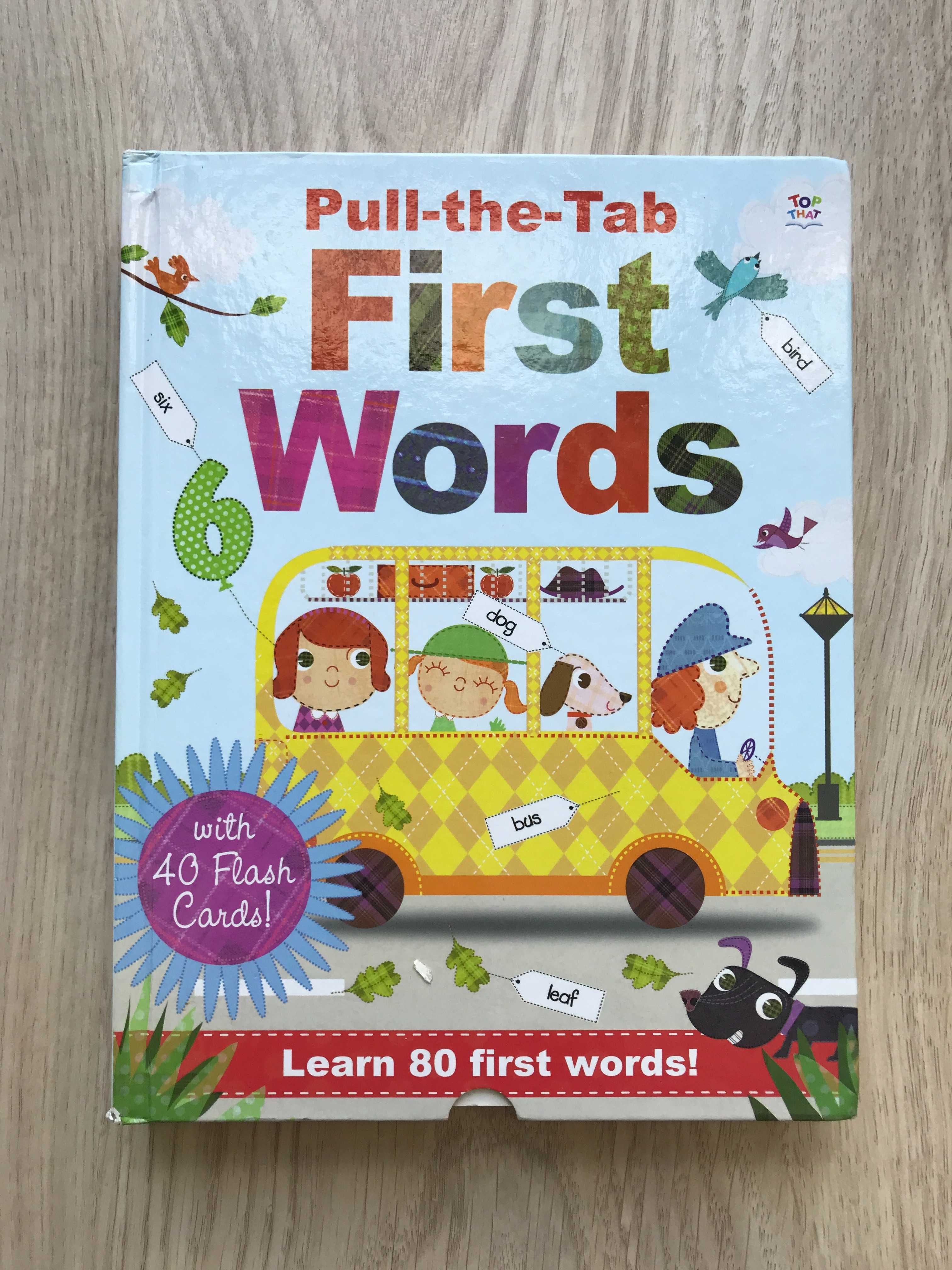 (ENG) Angielski dla dzieci. First Words with 40 Flash Cards English