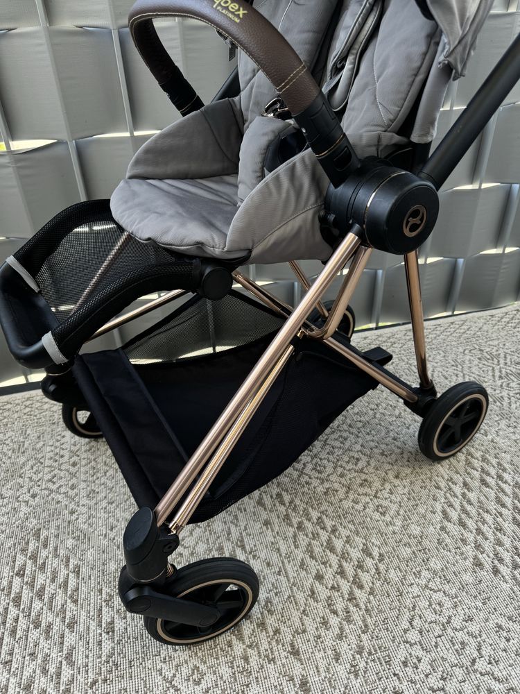 Cybex MIOS rama rose gold / Soho Grey