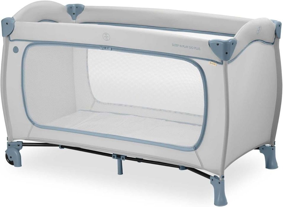 Łóżeczko Turystyczne/Kojec z Kółkami Podróżne Składane Torba