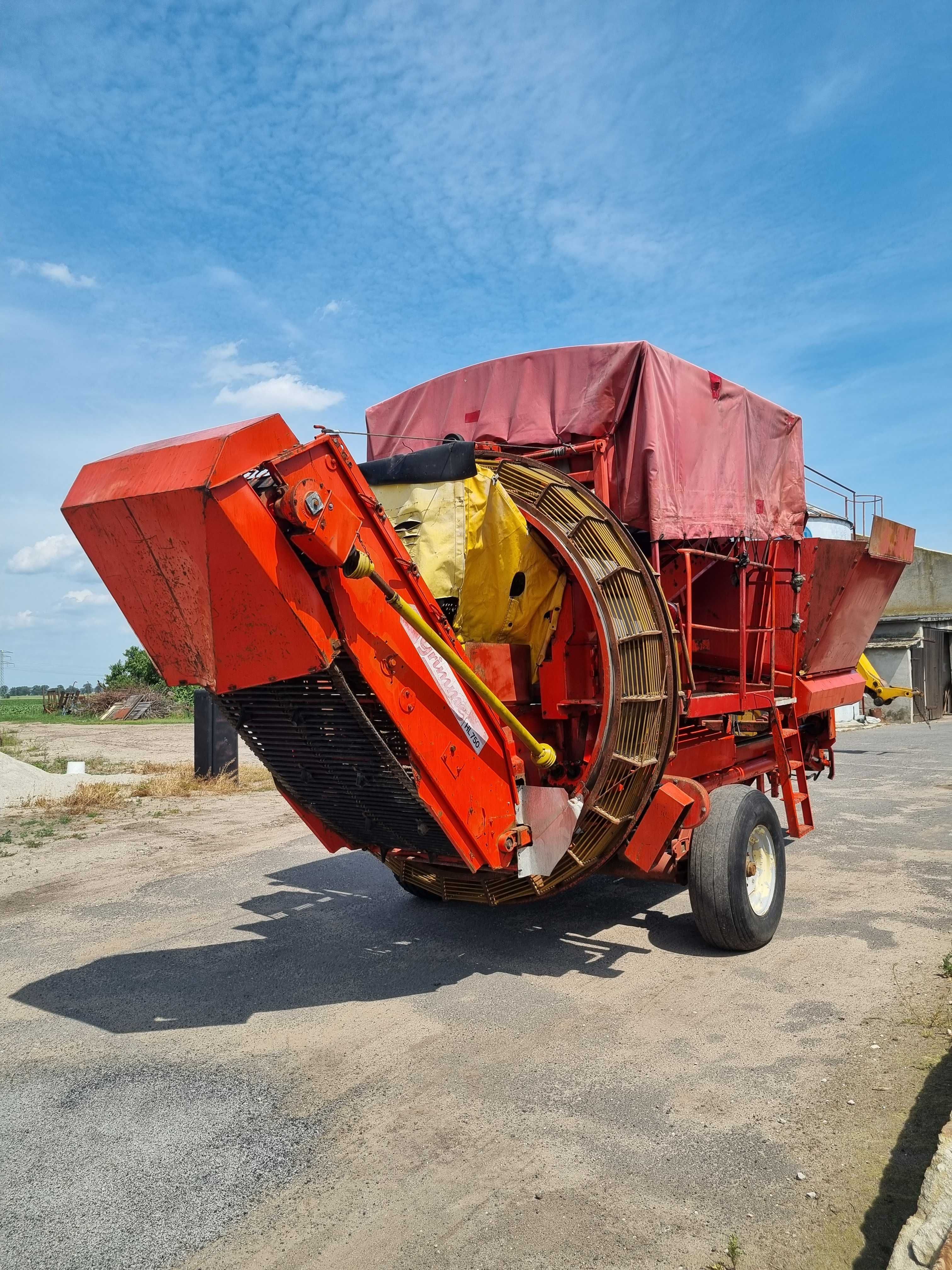 Grimme HL 750 AVR Dewulf Wuhlmaus Ropa  Anna Do Ziemniaków STAN BDB