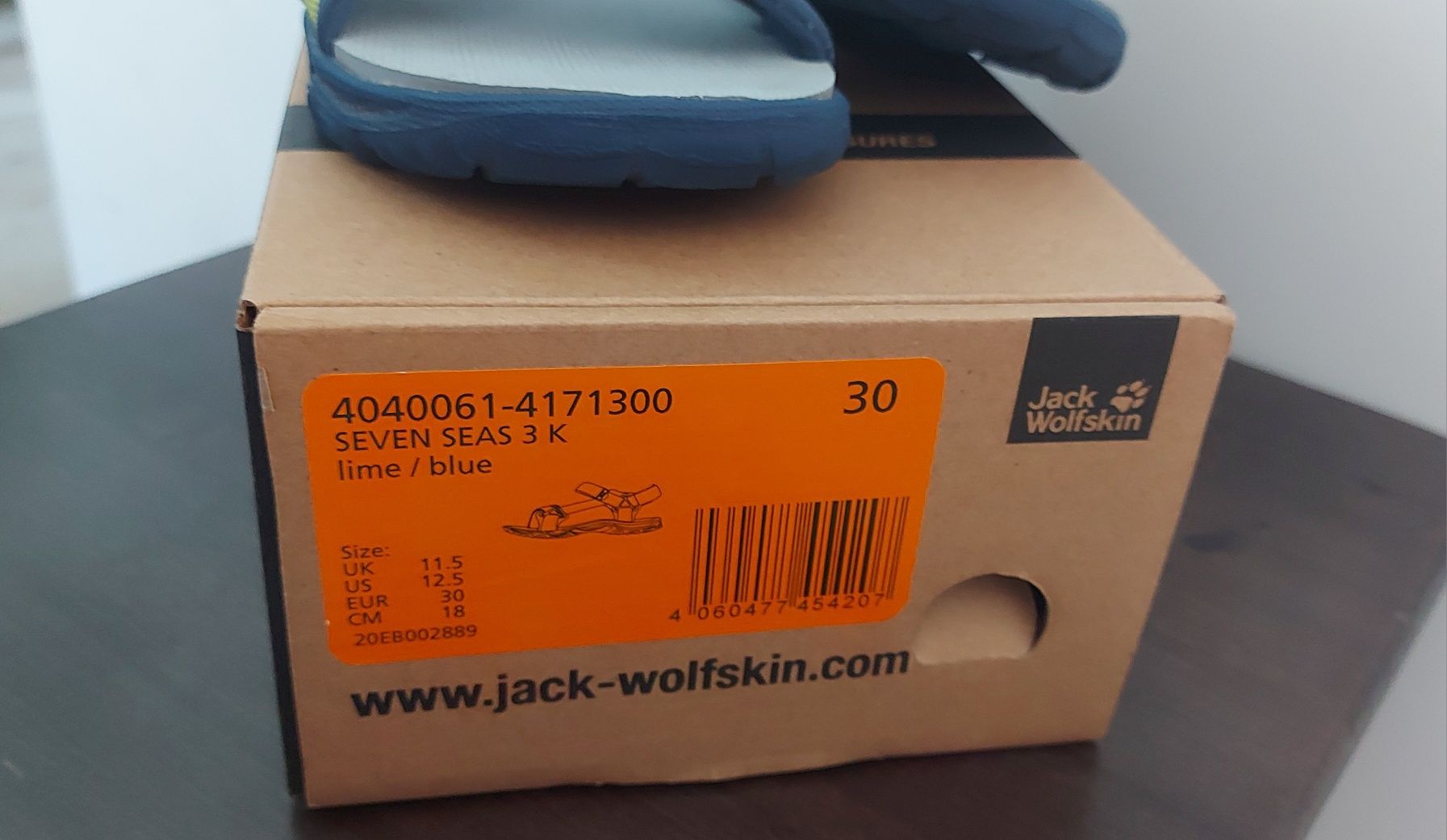 Сандалии jack wolfskin