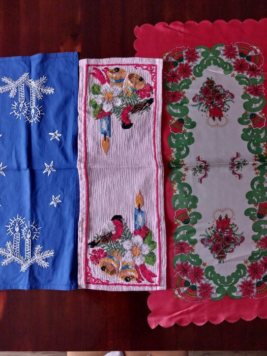 Bieżniki świąteczne szt. 9