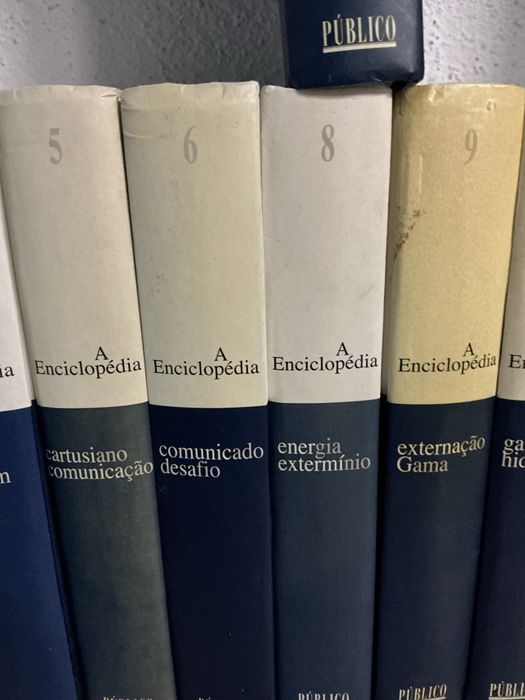 Livros coleção A enciclopédia