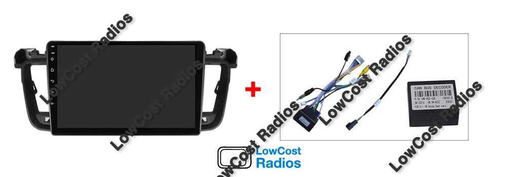 (NOVO) Rádio 2DIN ANDROID 9" Polegadas • Peugeot 508 • GPS WIFI APPS