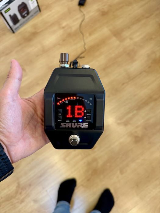 Shure GLX-D+ (GLXD16+) – Sistema Wireless Guitarra/Baixo, Como Novo