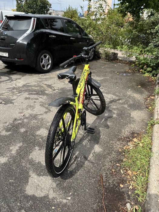 Велосипед Unicorn Flame 24 дюйми з литими колесами