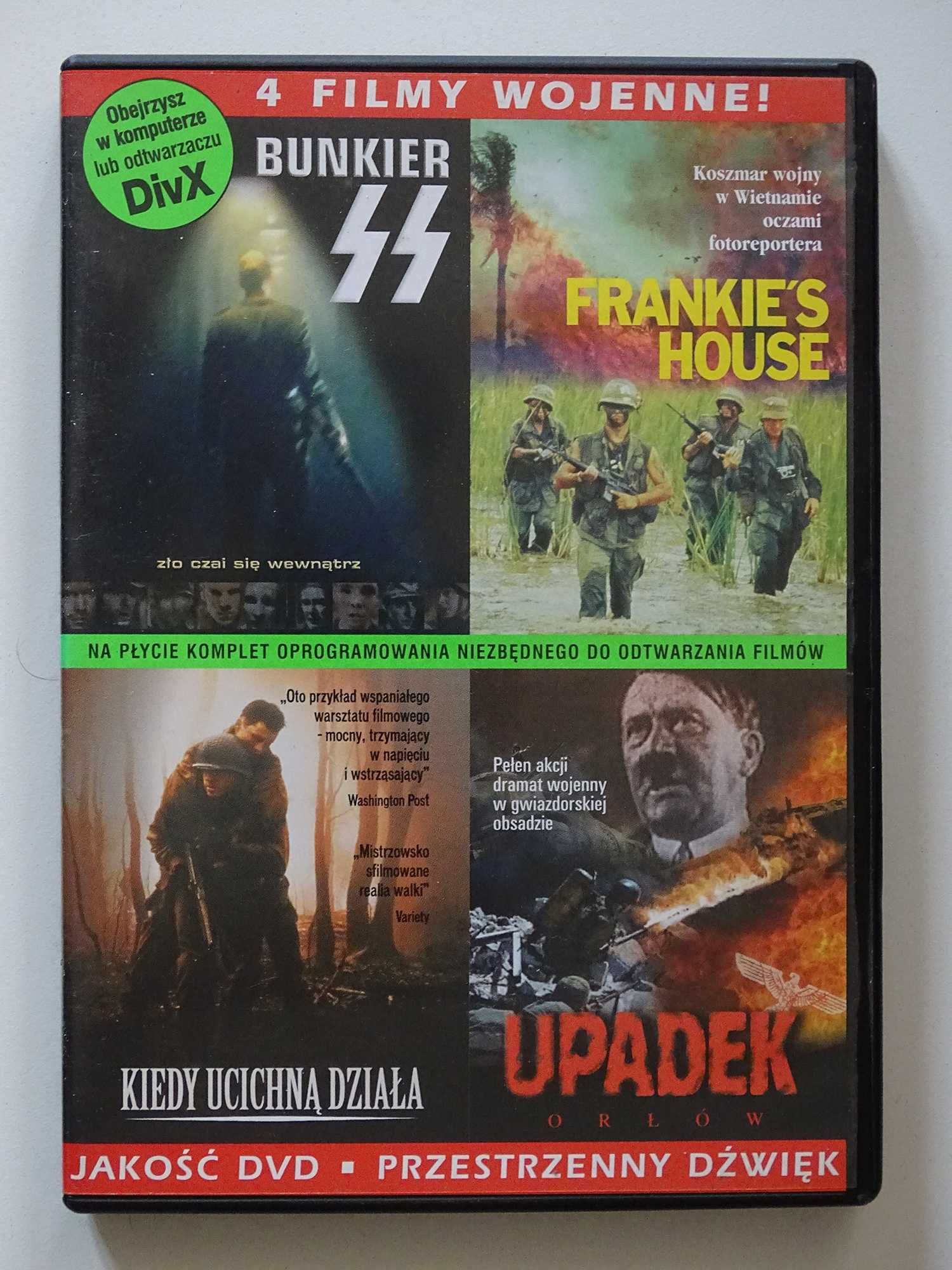 DVD: Bunkier SS. Frankie's House. Kiedy ucichną działa. Upadek orłów.