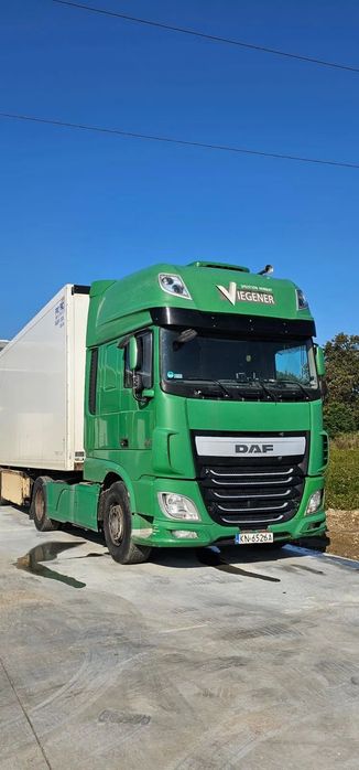 DAF XF 460 FT  Sprzedam zestaw DAF XF 460 FT, z NACZEPĄ