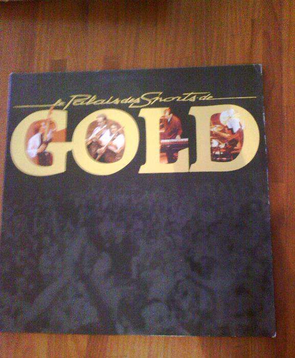 Álbum em vinil duplo Le palais des Sports de Gold edição disco LP