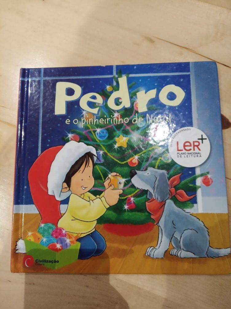 Livro "Contos de Natal..";"Pedro e o pinheirinho"