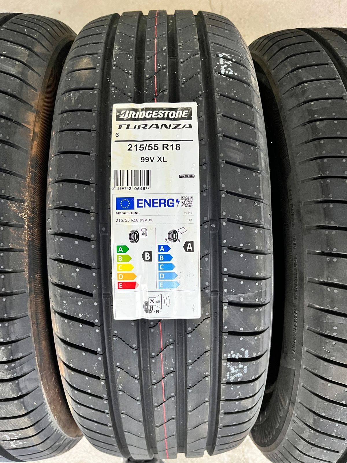 Bridgestone Turanza 215/55/18 nowe