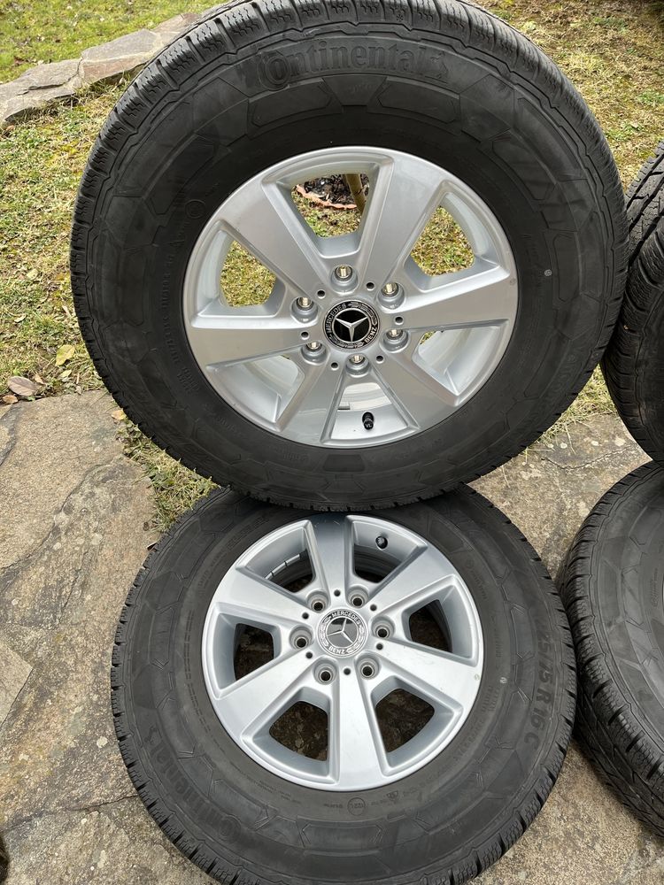 Продам колеса 225/75 R16C на оригінальних дисках Mercedes sprinter R16