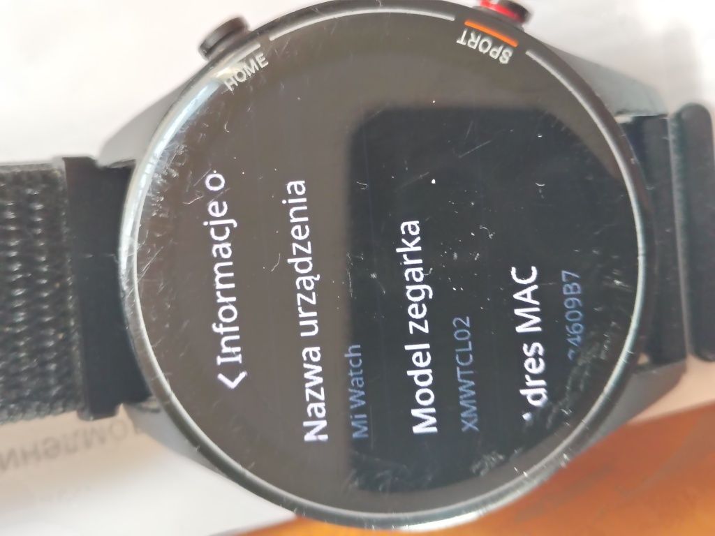 Smartwatch mi watch xmwtcl02