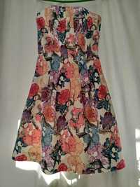 Sprzedam sukienkę w kwiaty H&M 34