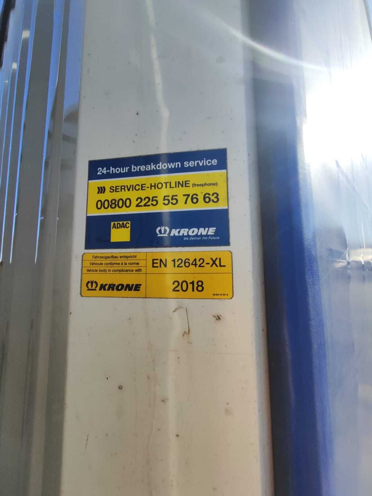 Naczepa Krone SD/Firanka/Standard/2018/XL