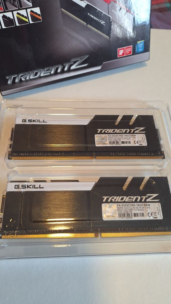RAM G.SKILL Trident Z 3333mhz