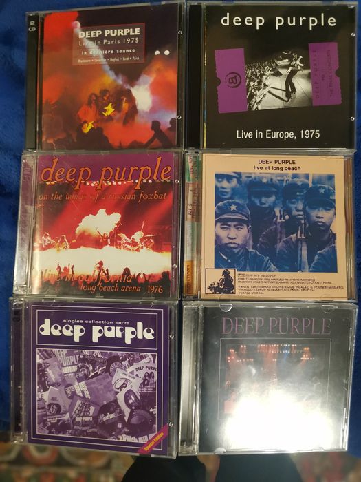 Deep purple. Живые альбомы.