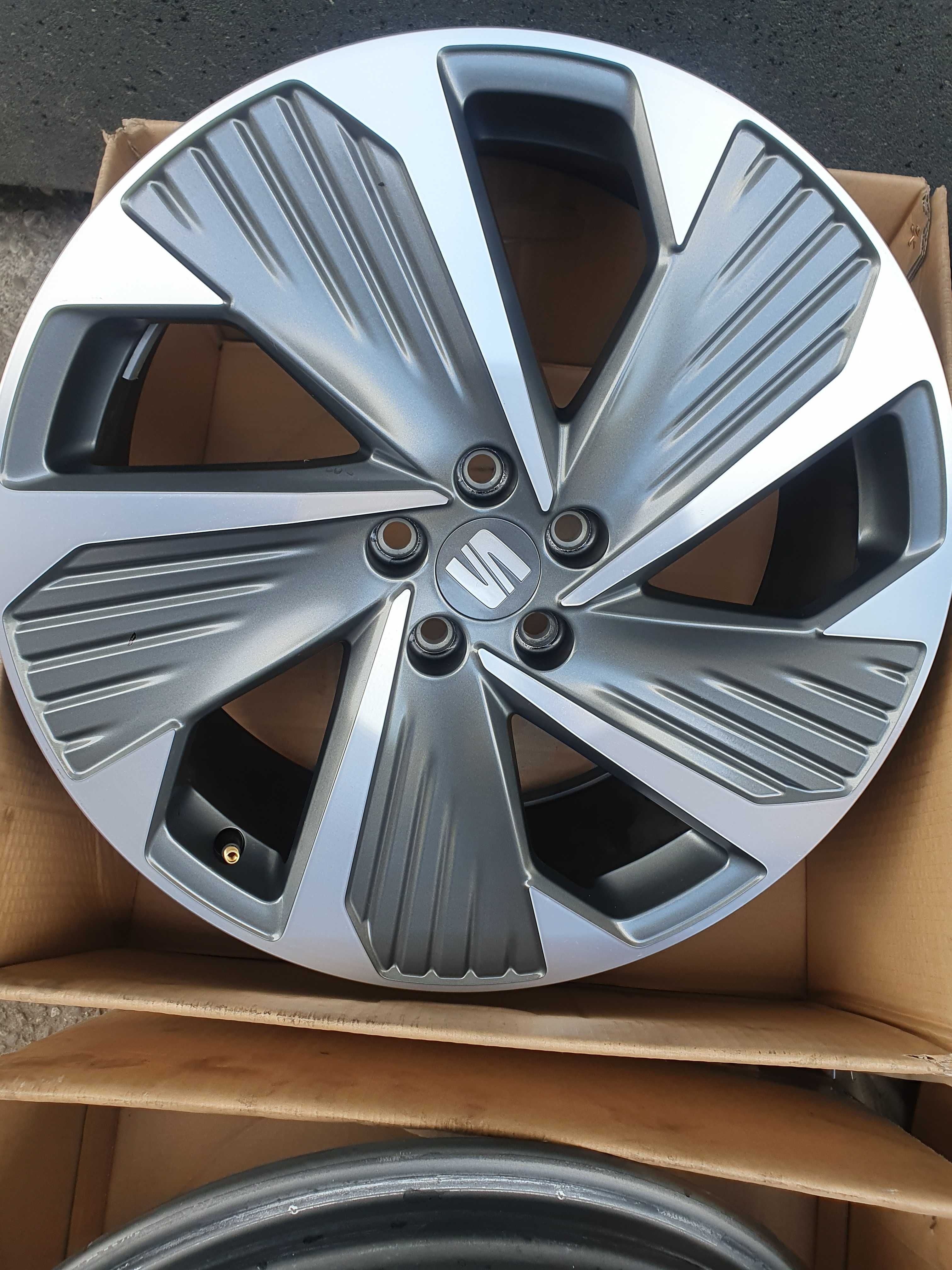 759# Alufelgi SEAT 5x100 7X18 ET 47  ARONA IBIZA ORYGINAŁ IGŁY