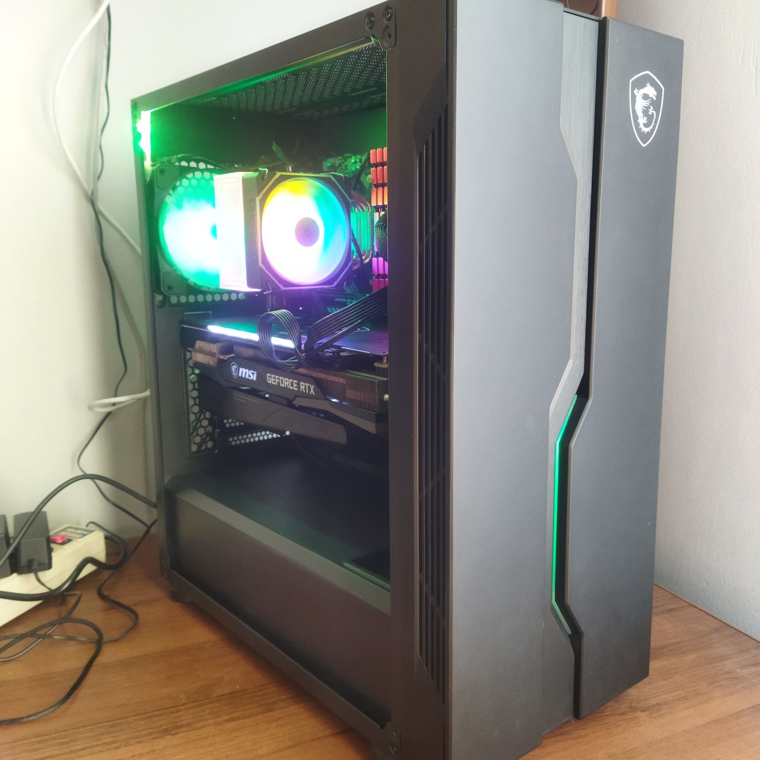 Ігровий пк ryzen 7 5700x/b550m/rtx 3060ti/ssd m2 1tb/ ddr4 32gb.