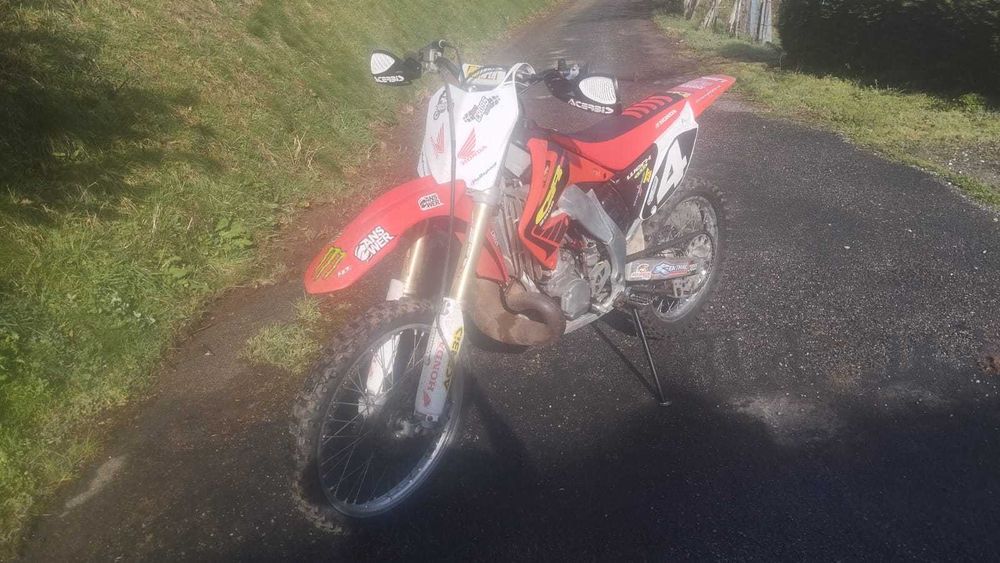 Descanso lateral moto offroad motocross enduro