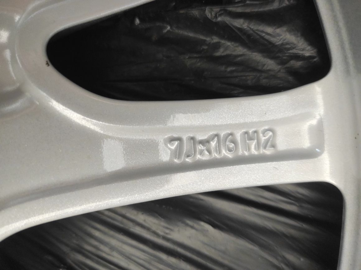 523 Felgi aluminiowe ORYGINAŁ BMW R 16 5x112 otwór 66,6 Bardzo Ładne