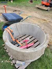 Krąg betonowy o średnicy 120 cm i wysokości 53cm