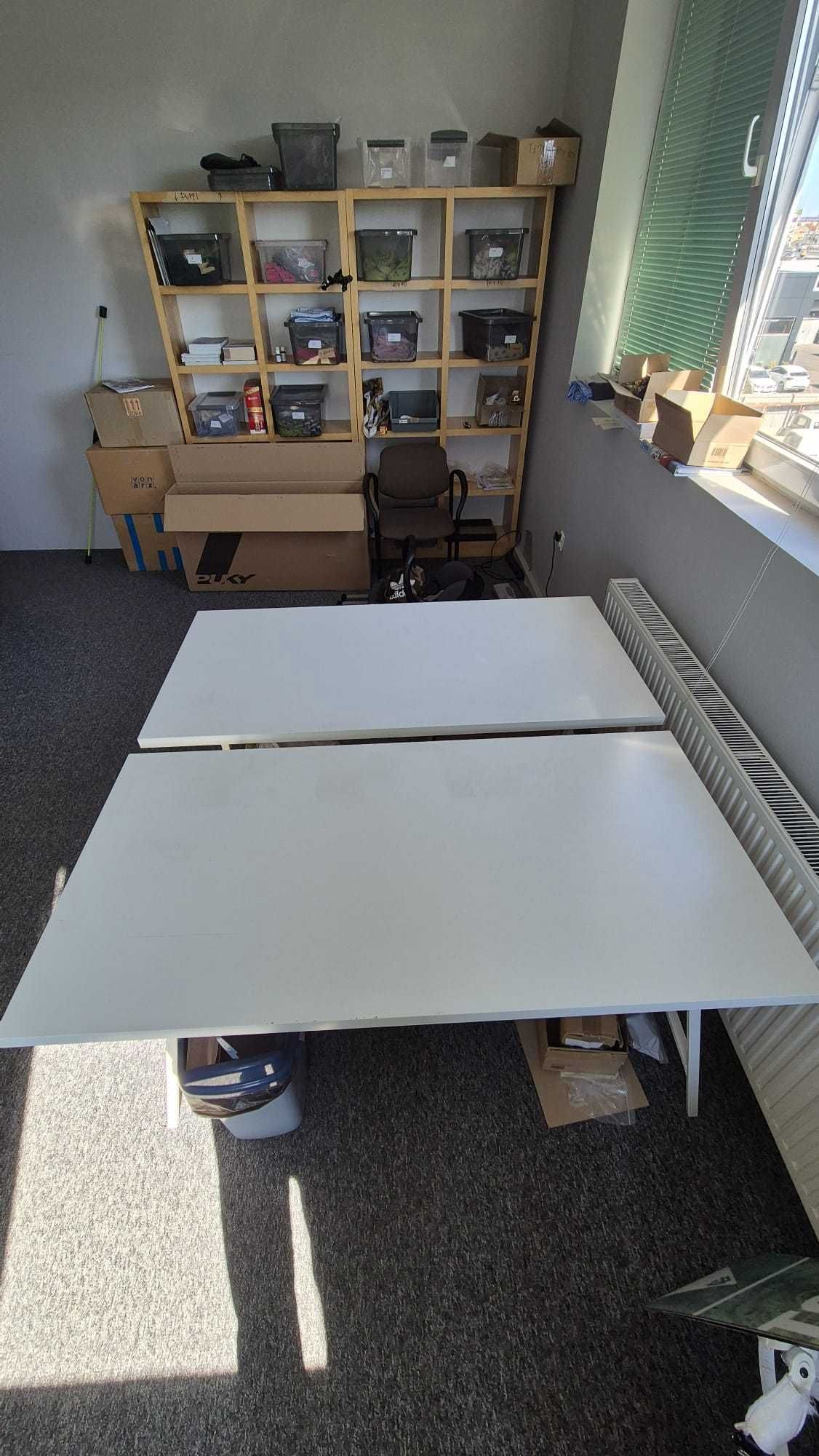 2 stoły Ikea stół biały