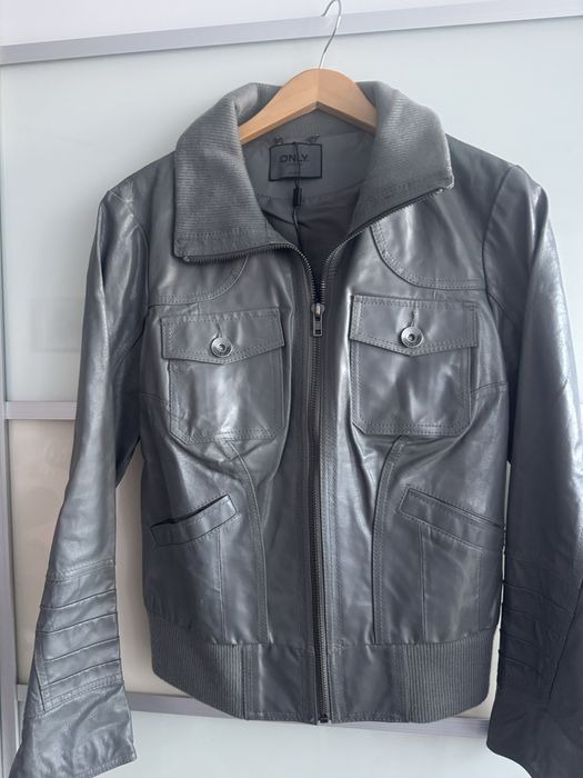 Kurtka skóra naturalna Only L XL