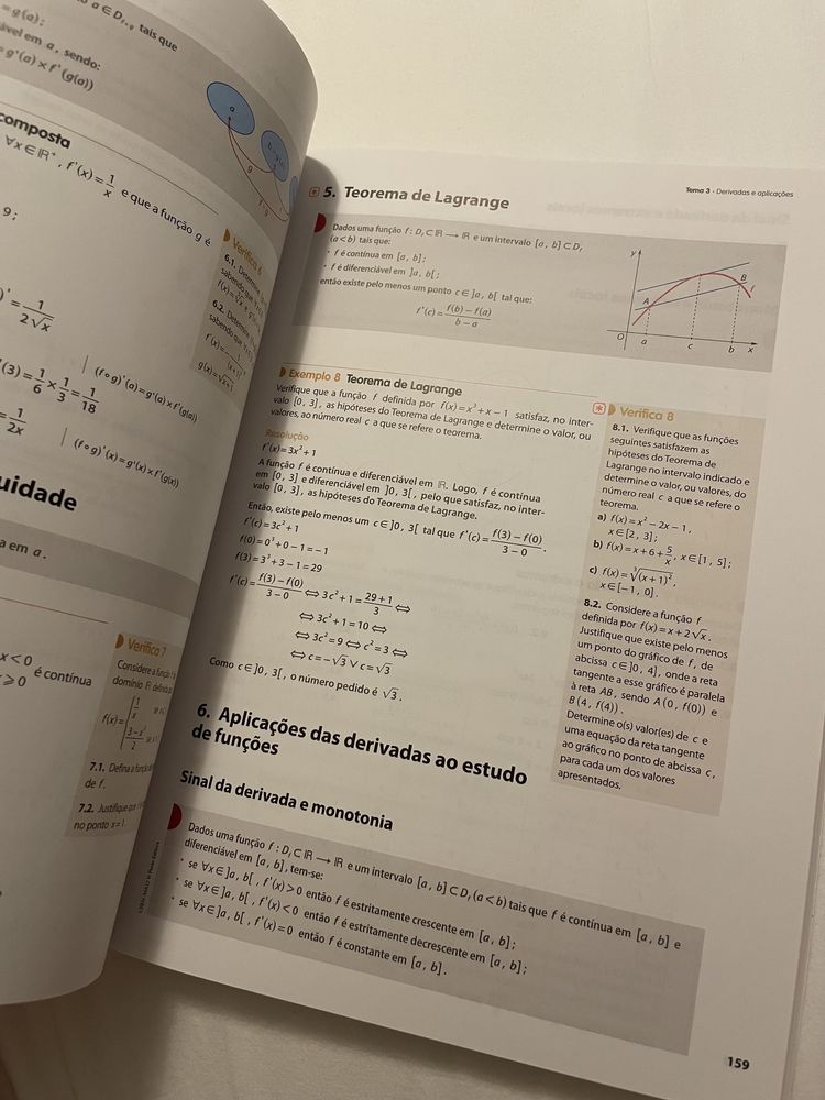 Livro de Preparação para o exame de Matemática A da Porto Editora