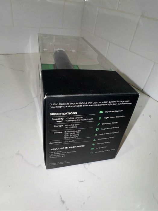 câmera pesca subaquática