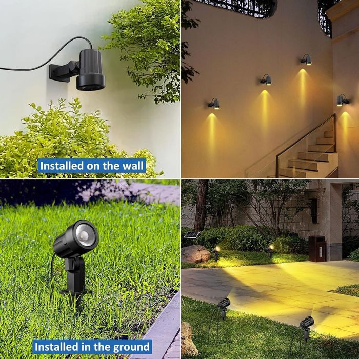 Сонячні ландшафтні ліхтарі 6 шт