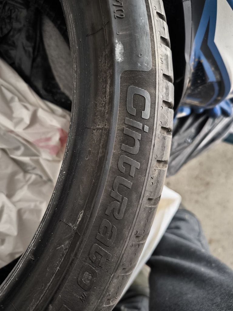 Opony lato 225/40/19 Pirelli Cintauro P7 opony 2021 stan bdb
