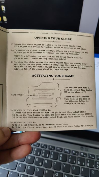 Indiana jones and the great circle premium edition Xbox X