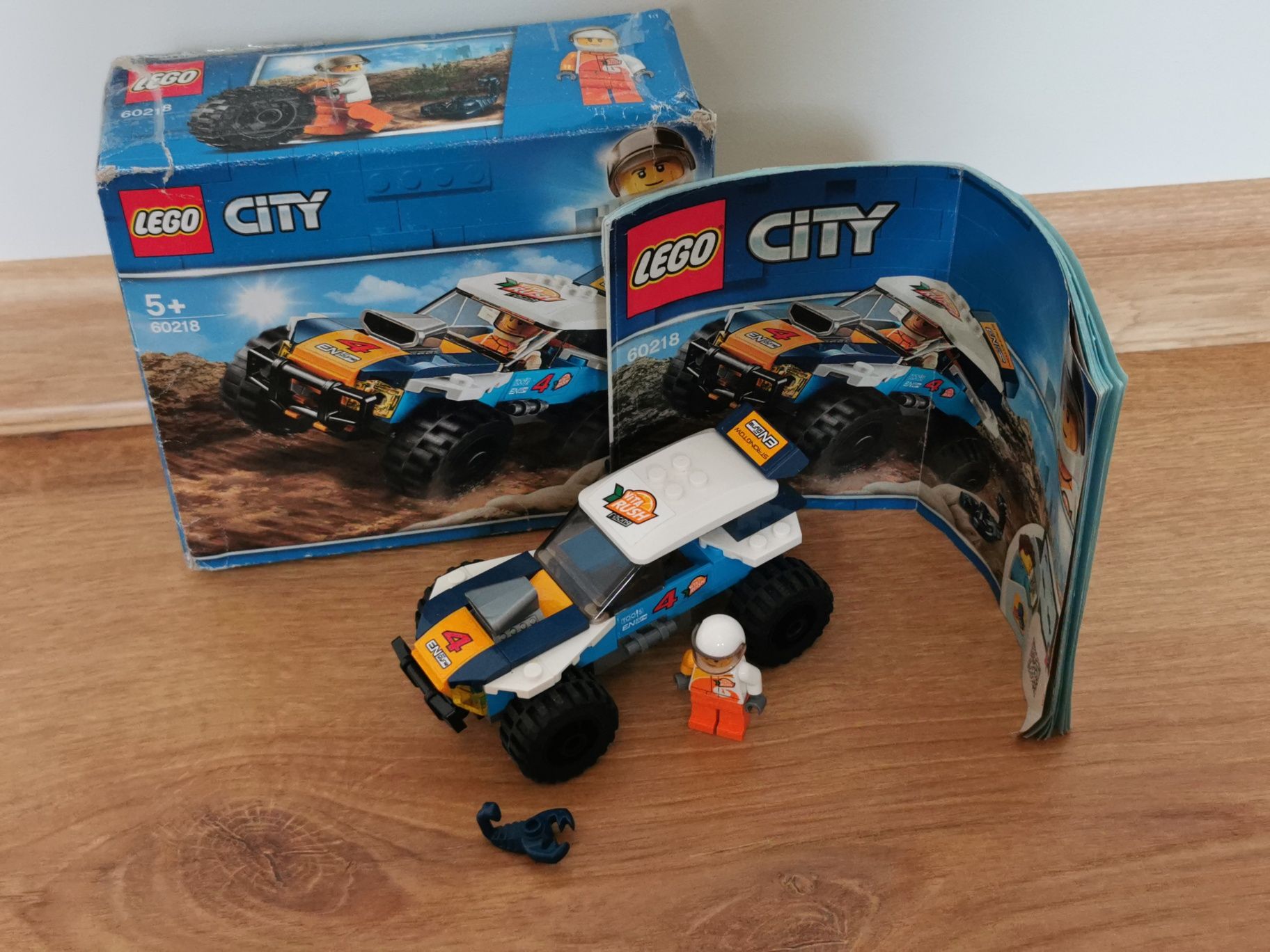 Lego City 60218 - pustynna 100% kompletny