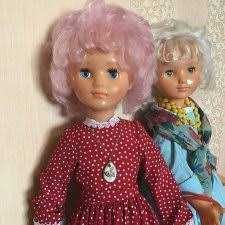 кукла СССР Наташа г.Днепропетровск (рост 76см.) волосы розовые
