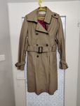 Płaszcz Top Secret vintage, retro, klasyczny, elegancki, płaszcz, beżo