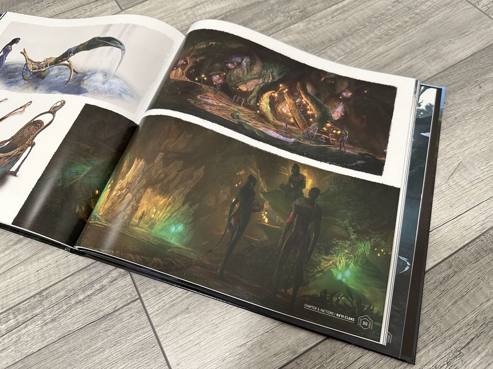 Artbook z gry Avatar Frontiers of Pandora