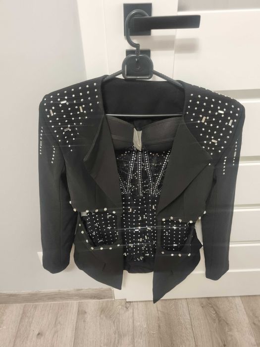 Strój artystyczny , kryształy, cekiny , Sylwester Xs