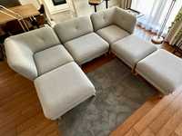 Modułowa Sofa w Skandynawskim Stylu