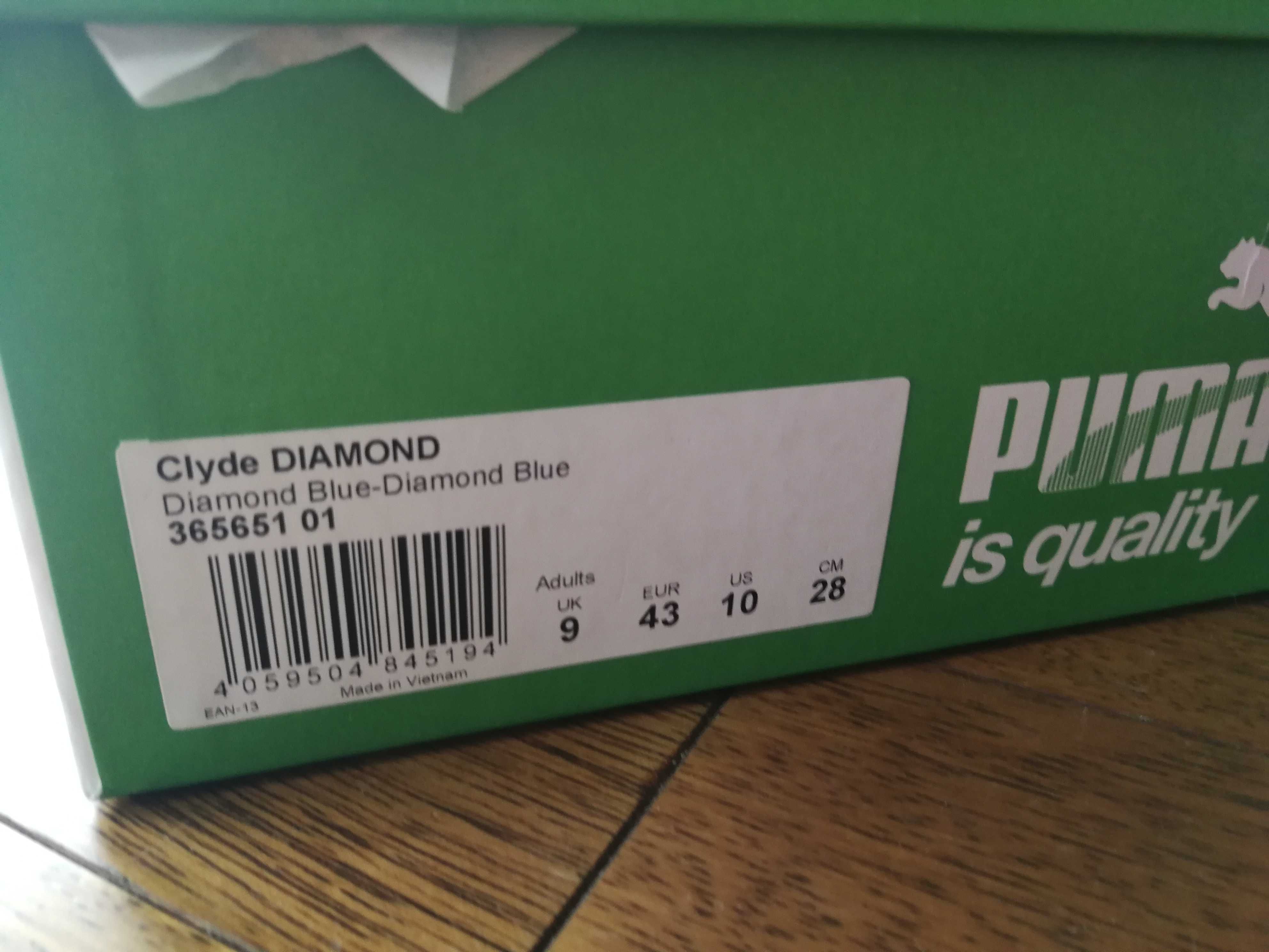 Puma Clyde Diamond trampki nowe buty rozm 43 oryginał retro