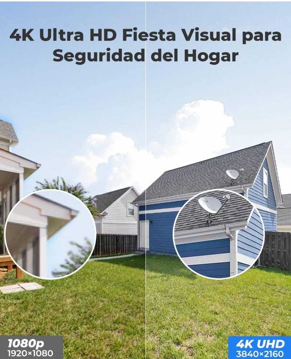 Reolink 4K 8MP Câmara de vigilância PoE exterior/interior