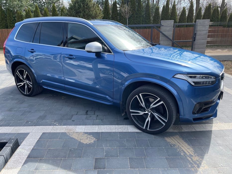 Volvo XC 90 XC90 T8 AWD 7 os. R-design 2016, hybryda plug-in, Panorama, zamiana