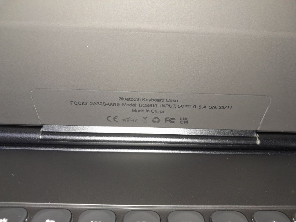 Etui z klawiaturą qwertz dracool do ipad pro 12,9 2021 /2020/2018
