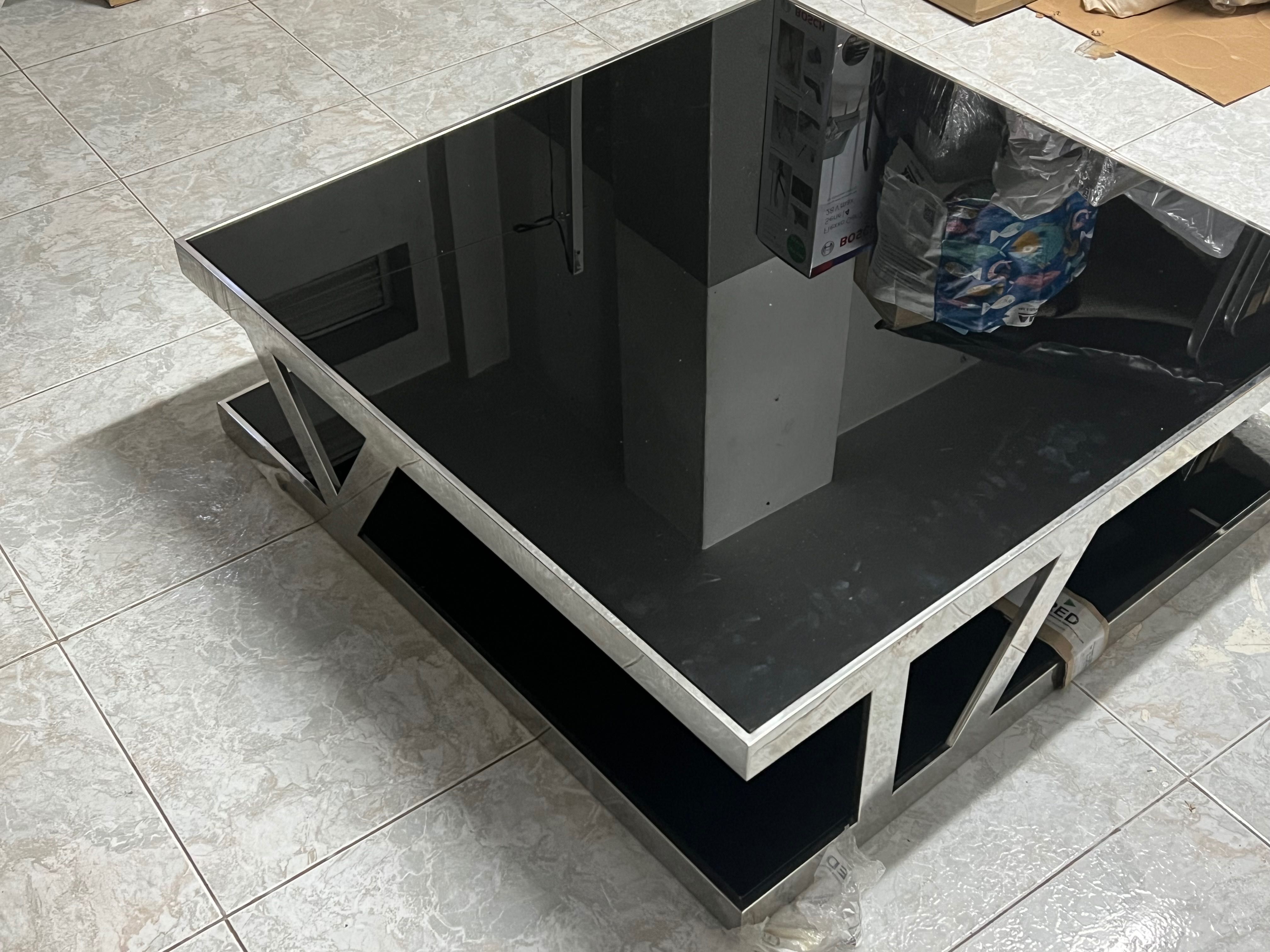 Mesa centro vidro