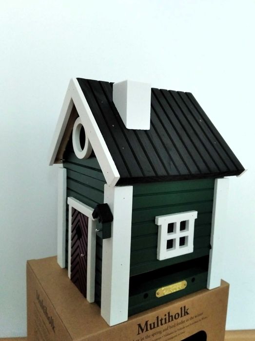 NOWY Karmnik dla ptaków, budka lęgowa Wildlife Garden, okazja WYSYŁKA