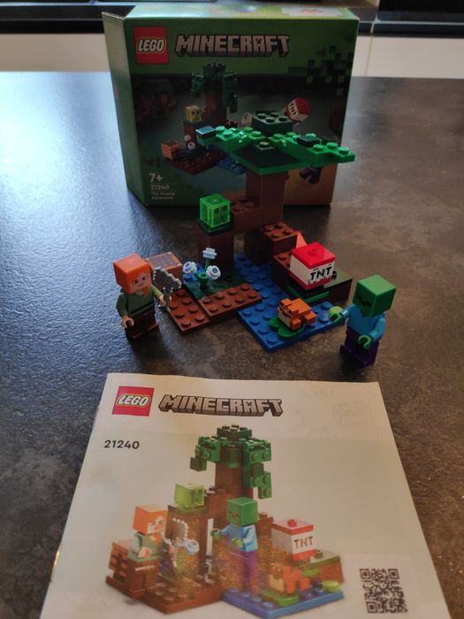 LEGO Minecraft 21240 Przygoda na mokradłach
