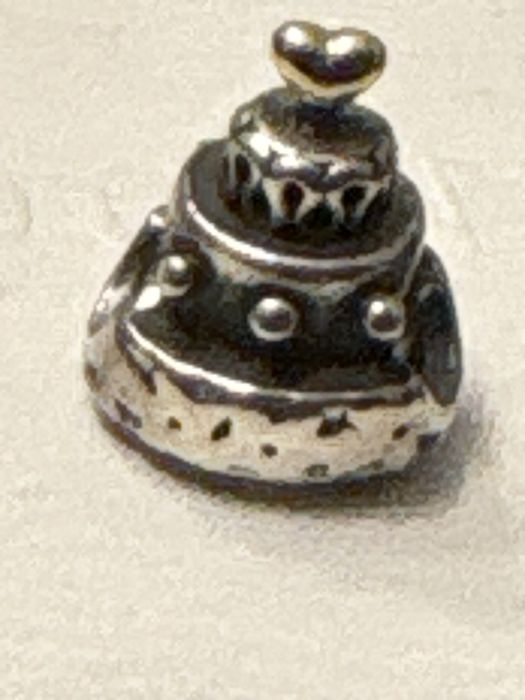 Charms pandora tt stebro 925 i zloto 585