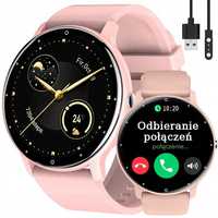 zegarek smartwatch rubicon rncf16 pink/połączenia