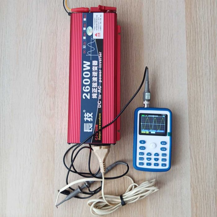 Преобразователь Инвертор 12v 2600w Перетворювач Led Чистий сінус Акция